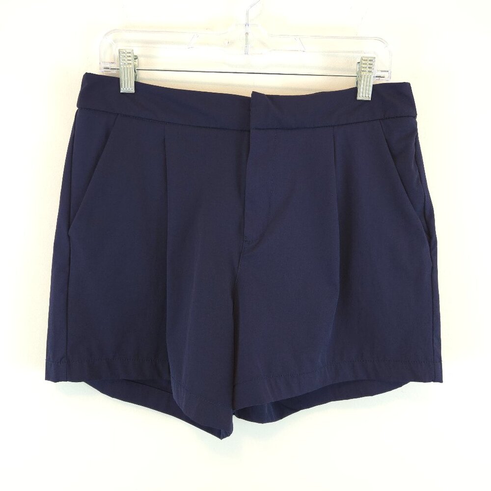 Tommy Bahama Active Women's Navy Pleated Front Shorts